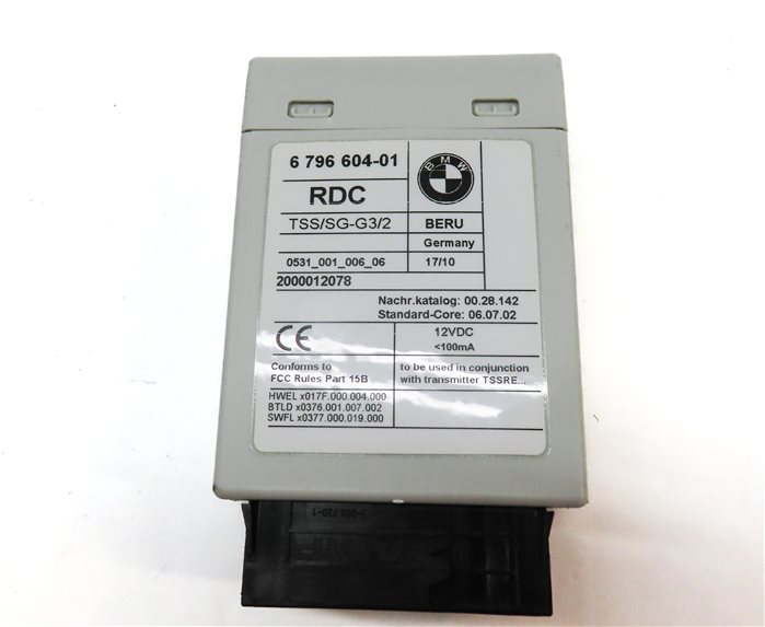 Thumbnail 3: 09-11 BMW 528i 535i 550i 740i 750i 760i (F01 F10) TPMS SENSOR RDC CONTROL MODULE