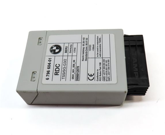 Thumbnail 4: 09-11 BMW 528i 535i 550i 740i 750i 760i (F01 F10) TPMS SENSOR RDC CONTROL MODULE