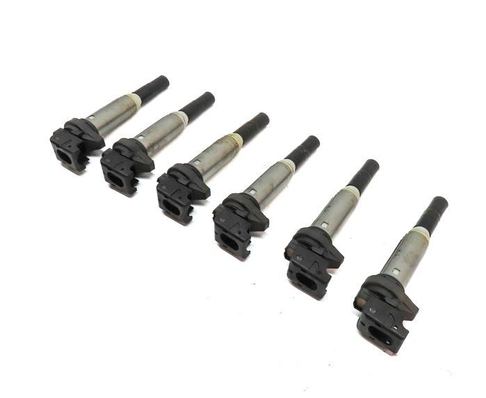 Thumbnail 1: 11-18 BMW F30 F31 F32 F10 E84 F25 F26 F15 F16 E89 TURBO IGNITION COIL SET 6