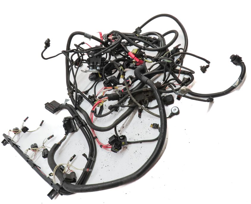 Thumbnail 3: 2010 BMW 535IGT (F07) 3.0L (N55) ENGINE MOTOR WIRE WIRING HARNESS LOOM