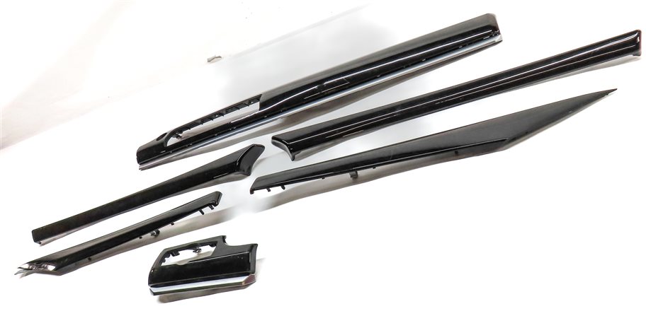 Thumbnail 2: 2010 BMW 535IGT (F07) INTERIOR DASH CENTER CONSOLE DOOR TRIM SET/ 6 (Ash)