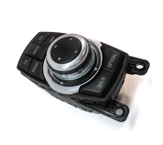 Thumbnail 3: 2010 BMW 535IGT (F07) iDRIVE MEDIA MULTIMEDIA CONTROL KNOB SWITCH