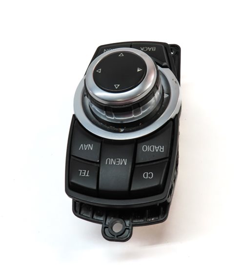 Thumbnail 4: 2010 BMW 535IGT (F07) iDRIVE MEDIA MULTIMEDIA CONTROL KNOB SWITCH