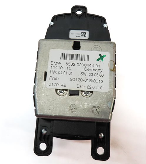 Thumbnail 5: 2010 BMW 535IGT (F07) iDRIVE MEDIA MULTIMEDIA CONTROL KNOB SWITCH
