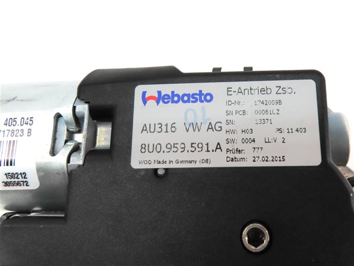 Thumbnail 7: 2015-2018 AUDI Q3 (8U) FRONT OR REAR SUNROOF SUN ROOF WINDOW MOTOR