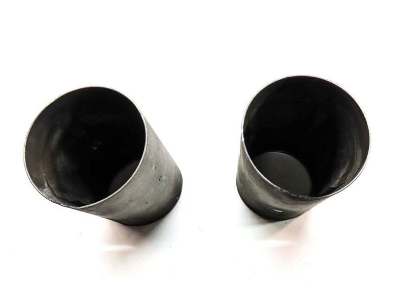 Thumbnail 5: 15-18 AUDI Q3 09-18 VW TIGUAN REAR EXHAUST TAIL PIPE MUFFLER TIP SET/2
