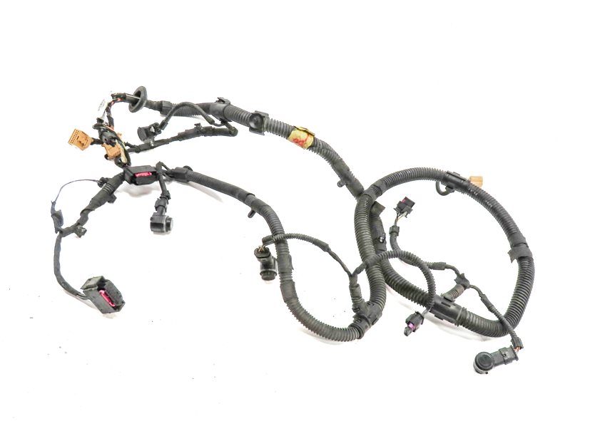 15 AUDI Q3 (8U) REAR PARK ASSIST PDC DISTANCE CONTROL WIRE SENSOR SET/4 (Black)