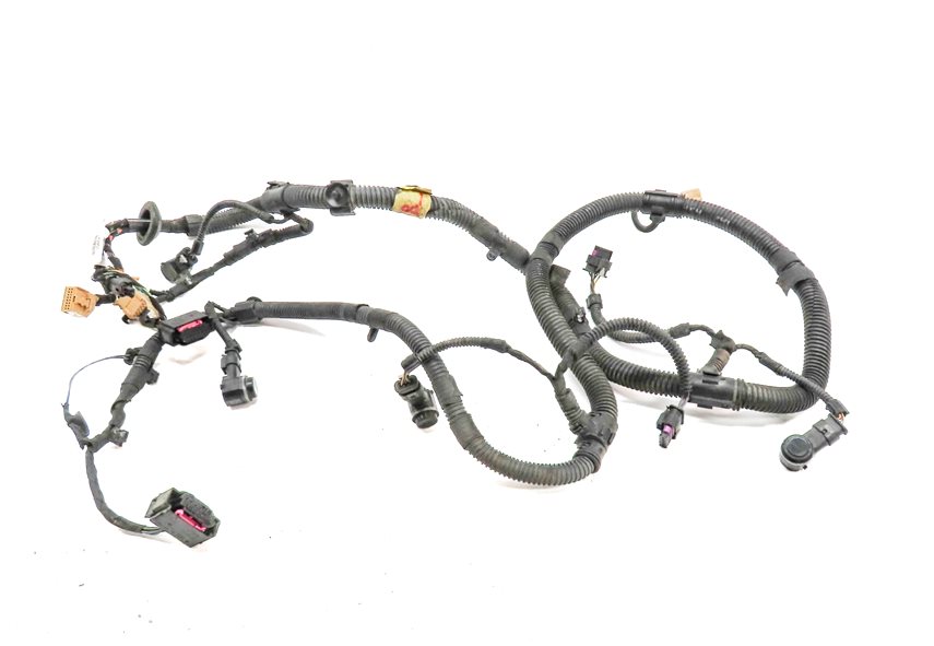 Thumbnail 2: 15 AUDI Q3 (8U) REAR PARK ASSIST PDC DISTANCE CONTROL WIRE SENSOR SET/4 (Black)