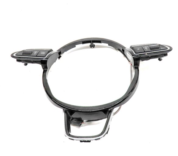 Thumbnail 2: 2015 AUDI Q3 (8U) DRIVER STEERING WHEEL OPTION NAVIGATION AUDIO SWITCH SET/2