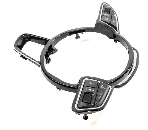Thumbnail 5: 2015 AUDI Q3 (8U) DRIVER STEERING WHEEL OPTION NAVIGATION AUDIO SWITCH SET/2