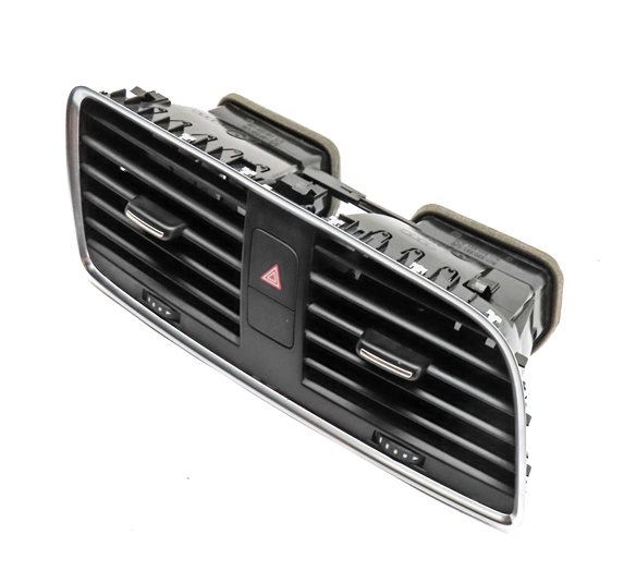 Thumbnail 1: 2015 AUDI Q3 (8U) FRONT CENTER DASH HEAT AIR AC HVAC DUAL VENT (Black)