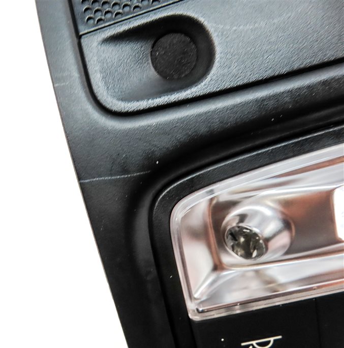 Thumbnail 10: 15 AUDI Q3 (8U) INTERIOR OVERHEAD DOME MAP LIGHT LAMP w/ SUNROOF SWITCH (Black)