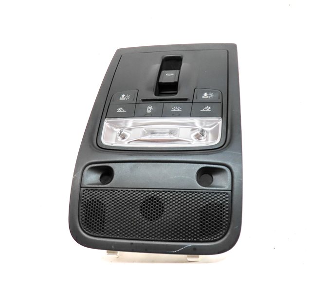 Thumbnail 2: 15 AUDI Q3 (8U) INTERIOR OVERHEAD DOME MAP LIGHT LAMP w/ SUNROOF SWITCH (Black)