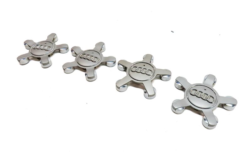 2015 AUDI Q3 (8U) WHEEL RIM CENTER LOGO EMBLEM CAP SET/4