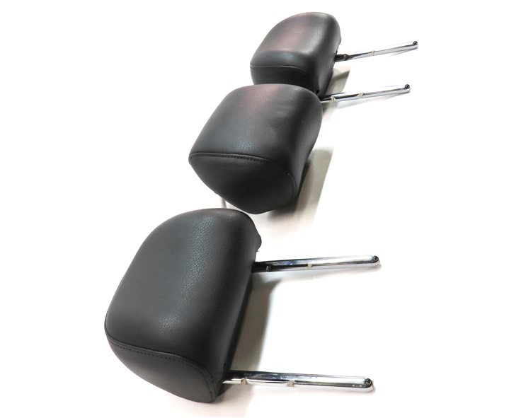 Thumbnail 5: 2015-2018 AUDI Q3 (8U) REAR SEAT LEFT CENTER RIGHT HEADREST SET 3 (Black)
