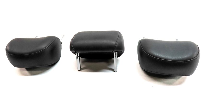 Thumbnail 6: 2015-2018 AUDI Q3 (8U) REAR SEAT LEFT CENTER RIGHT HEADREST SET 3 (Black)