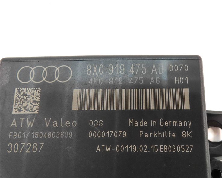 Thumbnail 8: 2015-2018 AUDI Q3 (8U) PDC PARK DISTANCE ASSIST SENSOR CONTROL MODULE