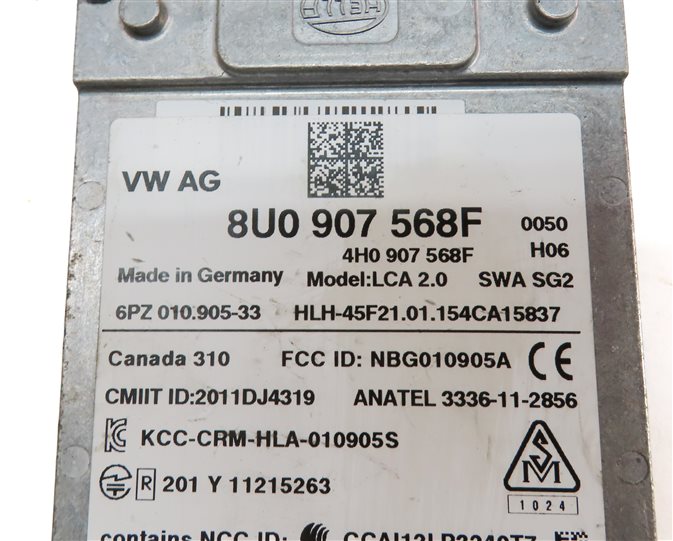 Thumbnail 7: 2015 AUDI Q3 (8U) REAR LEFT DRIVER ASSIST BLIND SPOT RADAR SENSOR MODULE