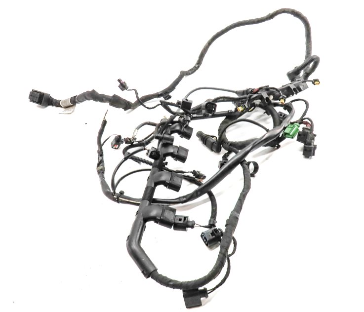 Thumbnail 3: 2015 AUDI Q3 (8U) 2.0L (CCTA) ENGINE MOTOR WIRE WIRING HARNESS LOOM