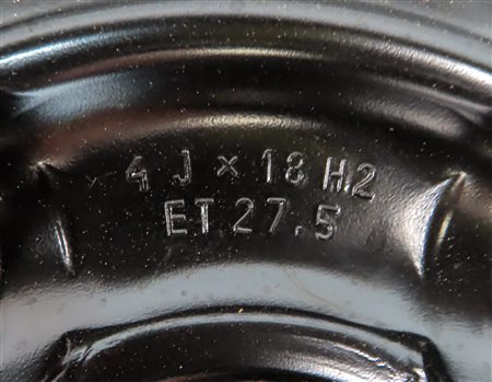 Thumbnail 4: 2015-2018 AUDI Q3 (8U) 18x4" 18x4 EMERGENCY SPARE TIRE WHEEL RIM