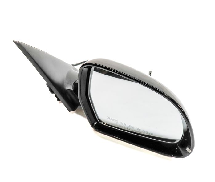 Thumbnail 1: 2015-2018 AUDI Q3 (8U) RIGHT PASSENGER HEATED LANE ASSIST DOOR MIRROR (Black)