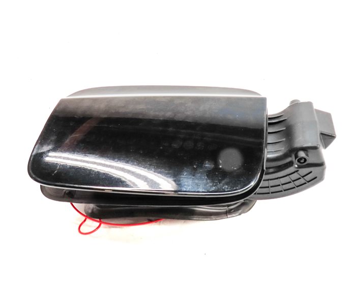 Thumbnail 4: 2015-2018 AUDI Q3 (8U) FUEL TANK DOOR LID TRIM w/ HOUSING & CAP (Black)