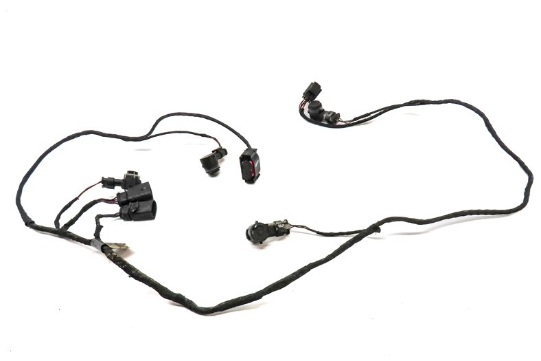 Thumbnail 2: 2015 AUDI A3 (8V) REAR PARK ASSIST PDC DISTANCE CONTROL SENSOR SET/4 (BLACK)