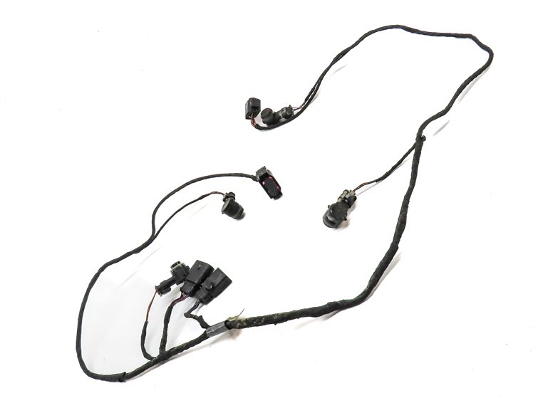 Thumbnail 3: 2015 AUDI A3 (8V) REAR PARK ASSIST PDC DISTANCE CONTROL SENSOR SET/4 (BLACK)