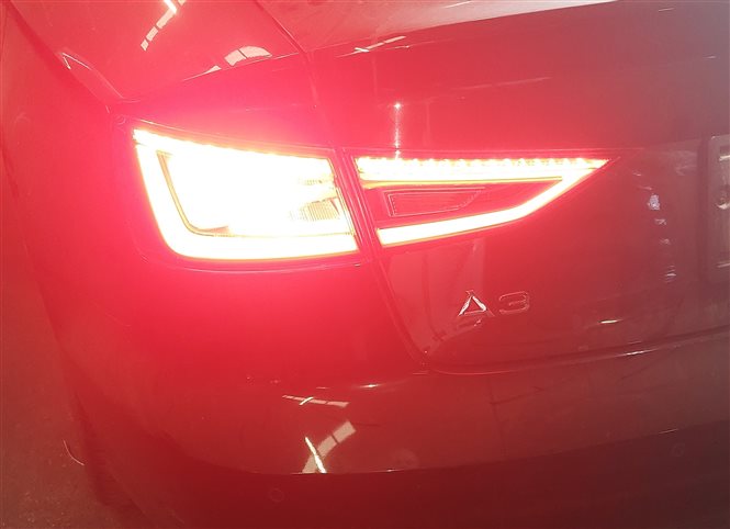 Thumbnail 9: 15-16 AUDI A3 S3 (8V) SEDAN CONVERTIBLE REAR LEFT LED TAILLIGHT BRAKE LIGHT LAMP