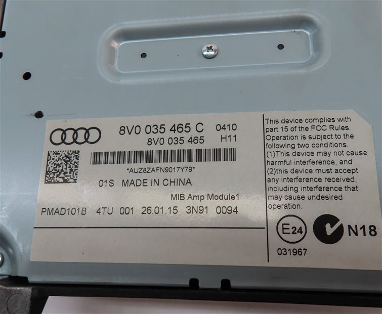 Thumbnail 7: 2015-2017 AUDI A3 S3 (8V) RADIO STEREO SPEAKER SOUND AMPLIFIER (BANG & OLUFSEN)