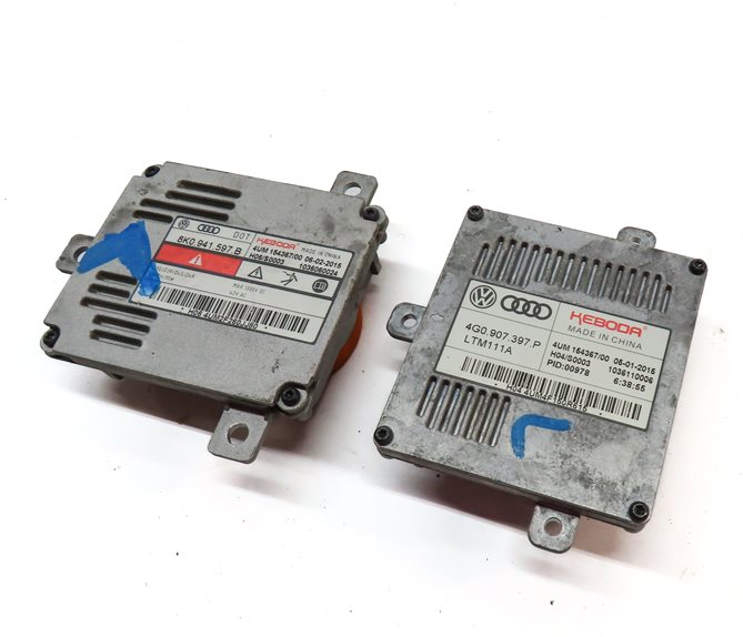 2015 AUDI A3 (8V) FRONT LEFT DRIVER HEADLIGHT LAMP LED BALLAST MODULE SET/2