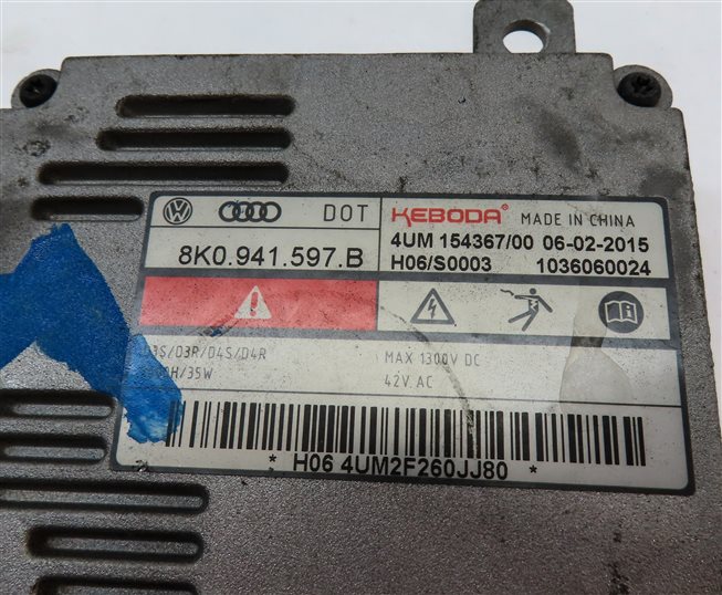 Thumbnail 8: 2015 AUDI A3 (8V) FRONT LEFT DRIVER HEADLIGHT LAMP LED BALLAST MODULE SET/2
