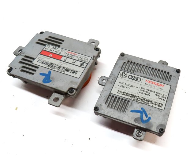 2015 AUDI A3 (8V) FRONT RIGHT PASSENGER HEADLIGHT LAMP LED BALLAST MODULE SET/2