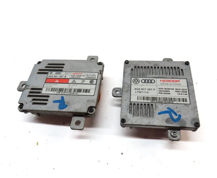 Thumbnail 2: 2015 AUDI A3 (8V) FRONT RIGHT PASSENGER HEADLIGHT LAMP LED BALLAST MODULE SET/2