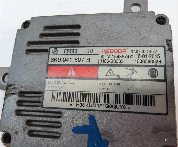 Thumbnail 9: 2015 AUDI A3 (8V) FRONT RIGHT PASSENGER HEADLIGHT LAMP LED BALLAST MODULE SET/2