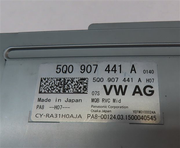 Thumbnail 8: 15-18 AUDI A3 S3 RS3 (8V) DRIVER ASSIST REARVIEW BACKUP CAMERA CONTROL MODULE