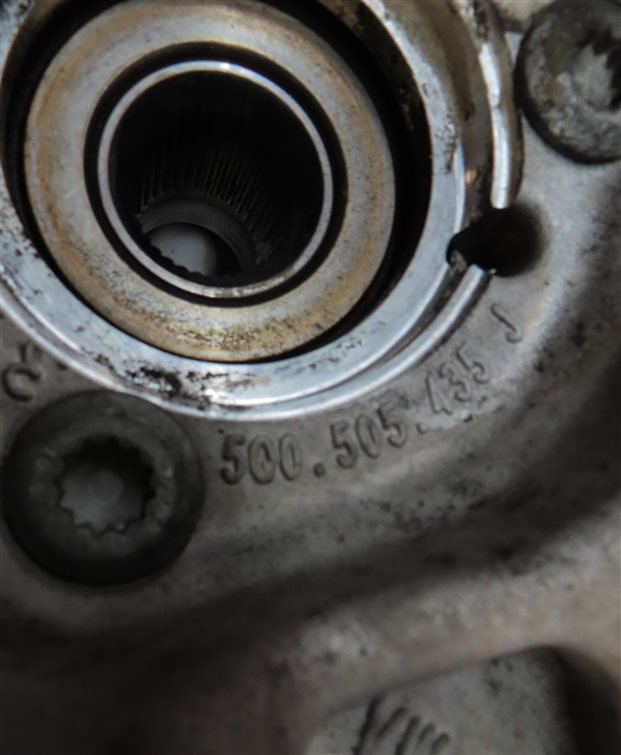 Thumbnail 7: 15-19 VW GOLF / AUDI A3 S3 RS3 (8V) AWD LEFT REAR SPINDLE KNUCKLE WHEEL HUB