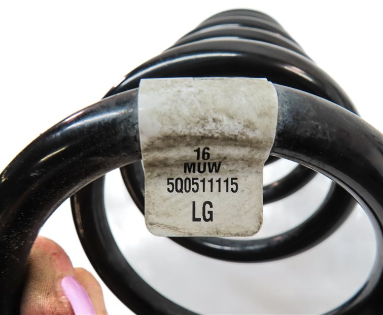 Thumbnail 6: 2015-2018 AUDI A3 S3 RS3 (8V) REAR LEFT & RIGHT SUSPENSION COIL SPRING SET/2