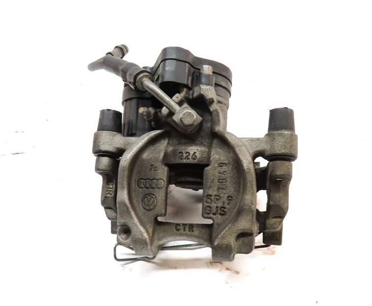 Thumbnail 2: 2015-2018 AUDI A3 (8V) RIGHT PASSENGER REAR ABS DISC BRAKE CALIPER w/ ACTUATOR
