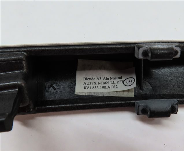 Thumbnail 18: 2015 AUDI A3 (8V) INTERIOR DASH FRONT & REAR DOOR TRIM SET/7 (MISTRAL)