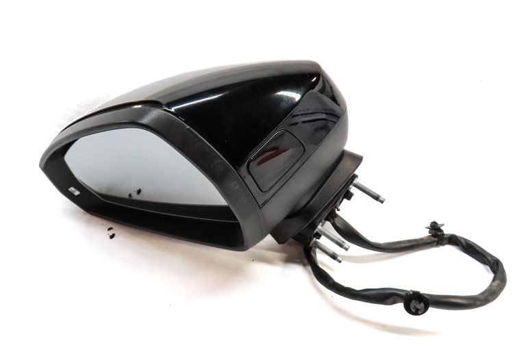 Thumbnail 1: 2015-2018 AUDI A3 S3 (8V) DRIVER MANUAL FOLD HEATED DOOR MIRROR (BLACK)