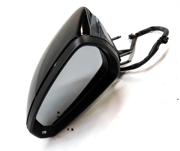 Thumbnail 4: 2015-2018 AUDI A3 S3 (8V) DRIVER MANUAL FOLD HEATED DOOR MIRROR (BLACK)