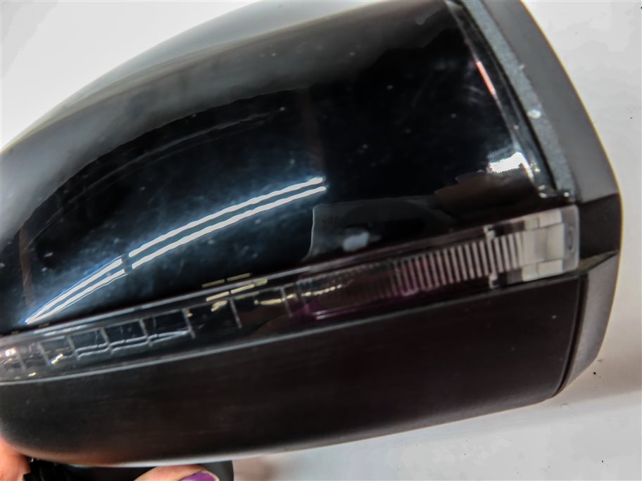 Thumbnail 8: 2015-2018 AUDI A3 S3 (8V) DRIVER MANUAL FOLD HEATED DOOR MIRROR (BLACK)