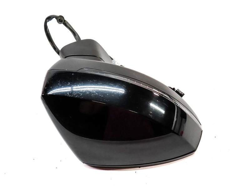 Thumbnail 6: 15-18 AUDI A3 S3 (8V) RIGHT PASSENGER MANUAL FOLD HEATED DOOR MIRROR (BLACK)