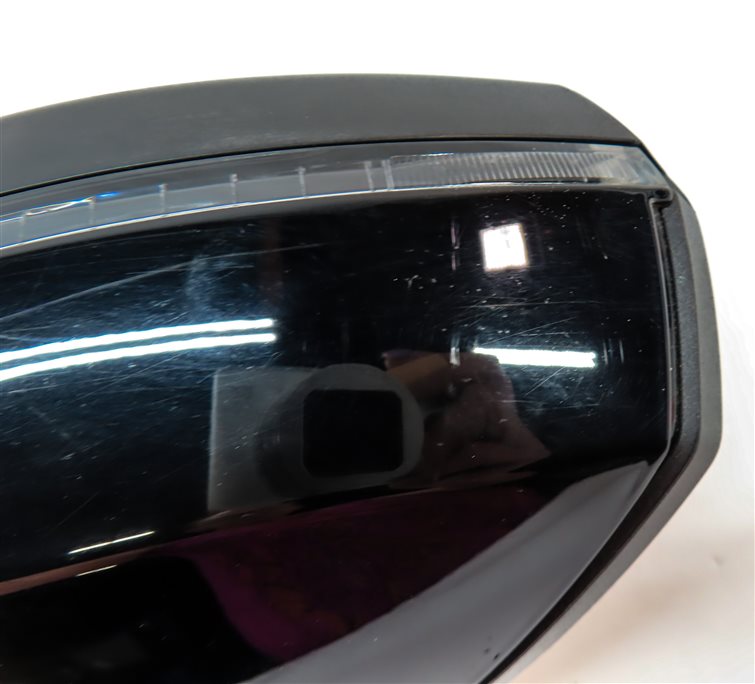 Thumbnail 8: 15-18 AUDI A3 S3 (8V) RIGHT PASSENGER MANUAL FOLD HEATED DOOR MIRROR (BLACK)