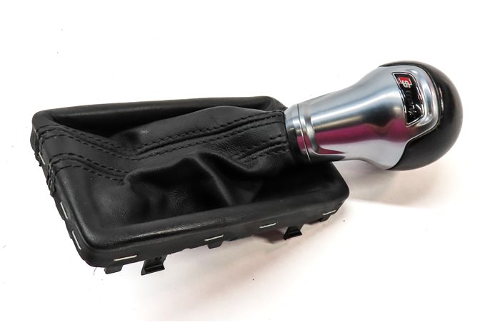 Thumbnail 6: 15 AUDI A3 (8V) AUTOMATIC TRANSMISSION SHIFT SHIFTER HANDLE KNOB w/ BOOT (BLACK)