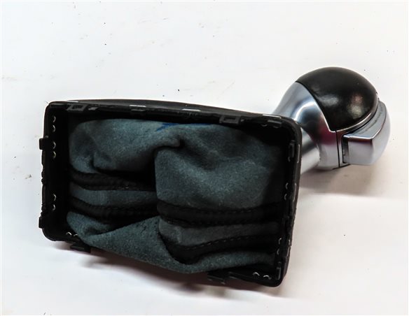 Thumbnail 7: 15 AUDI A3 (8V) AUTOMATIC TRANSMISSION SHIFT SHIFTER HANDLE KNOB w/ BOOT (BLACK)