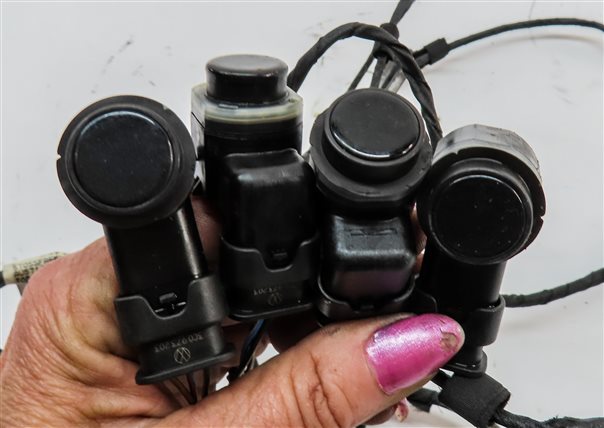 Thumbnail 5: 2013 AUDI A6 (C7 4G) FRONT PARK ASSIST PDC DISTANCE CONTROL SENSOR SET/4 (Blue)