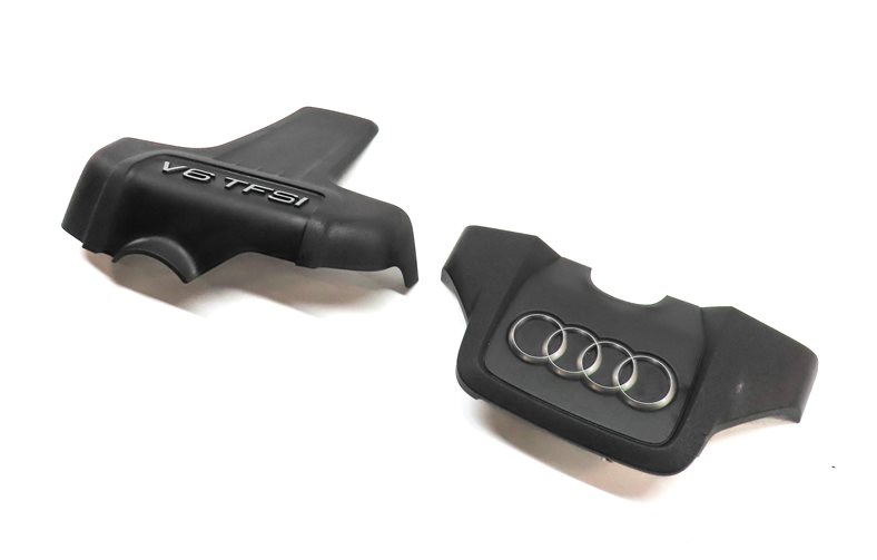 09-16 AUDI A6 A7 A8 Q5 Q7 S5 SQ5 3.0L SUPERCHARGED ENGINE COVER TRIM SET 2