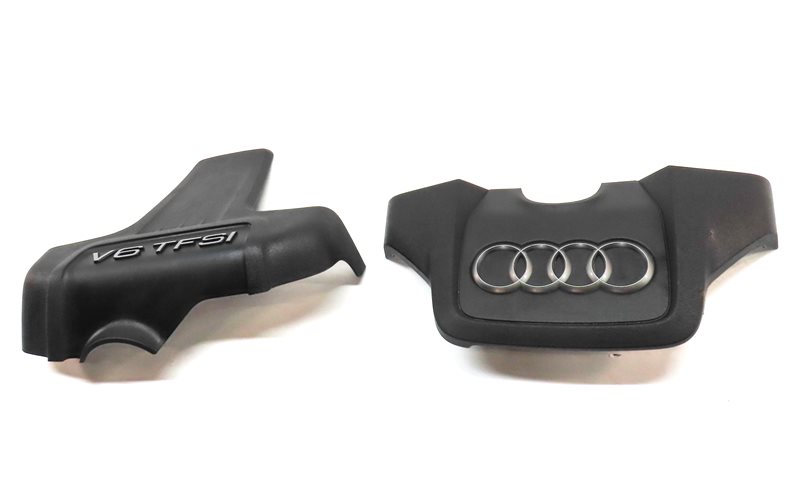 Thumbnail 2: 09-16 AUDI A6 A7 A8 Q5 Q7 S5 SQ5 3.0L SUPERCHARGED ENGINE COVER TRIM SET 2